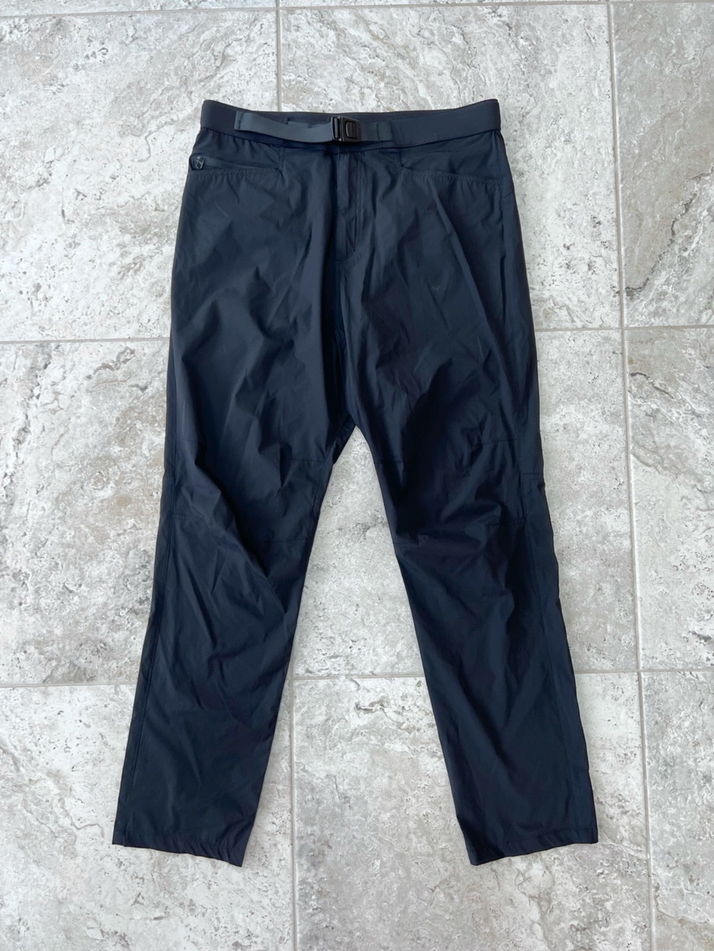 Everest Outfit Performance Stretch Straight Leg Hiking Pants in Black, Medium